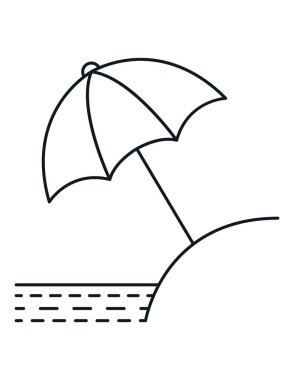 seyahat web simgesi vektör illüstrasyonu