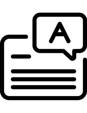 iletişim konsepti düz ikon vektör çizimi