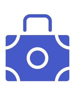 seyahat web simgesi vektör illüstrasyonu