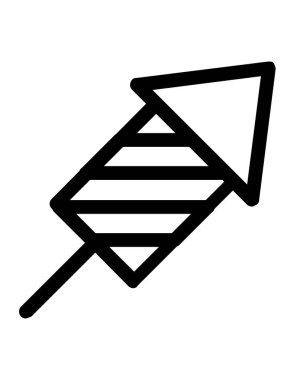 parti düz ikon vektör çizimi