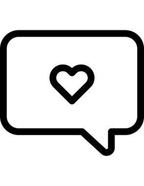 iletişim konsepti düz ikon vektör çizimi