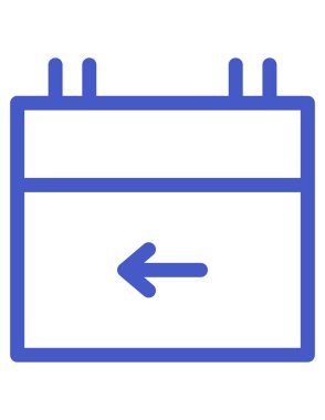 zaman zamanlama simgesi vektör illüstrasyonu