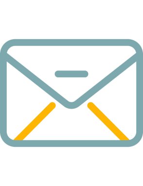 iletişim konsepti düz ikon vektör çizimi