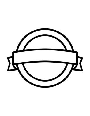 ödül ikonu, rozet başarı vektör illüstrasyonu