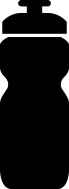 şişe simgesi vektör illüstrasyonu