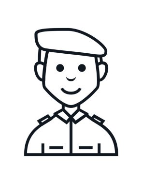 insanlar karakter avatar simgesi vektör illüstrasyonuName