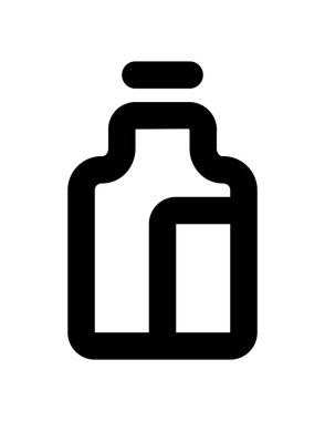 şişe simgesi vektör illüstrasyonu