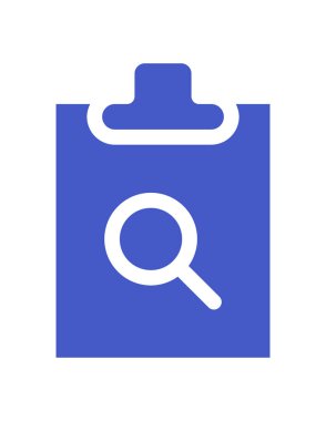 Görev simgesi vektör illüstrasyonlu dizin