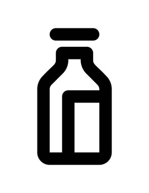 şişe simgesi vektör illüstrasyonu