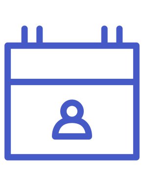 zaman zamanlama simgesi vektör illüstrasyonu