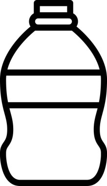 şişe simgesi vektör illüstrasyonu