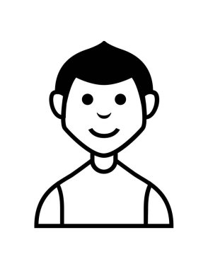 insanlar simge vektör illüstrasyonu