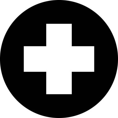 tıbbi ağ simgesi vektör illüstrasyonu