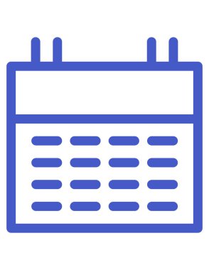 zaman zamanlama simgesi vektör illüstrasyonu