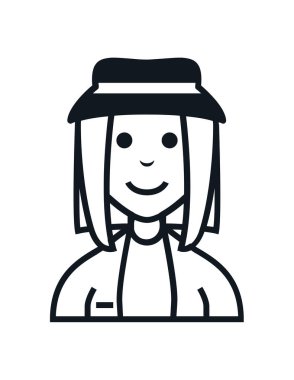 insanlar karakter avatar simgesi vektör illüstrasyonuName