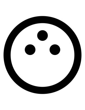 bir güç simgesi, vektör illüstrasyonu