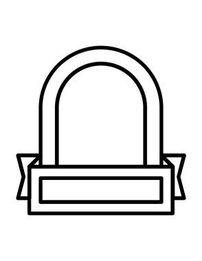 ödül ikonu, rozet başarı vektör illüstrasyonu