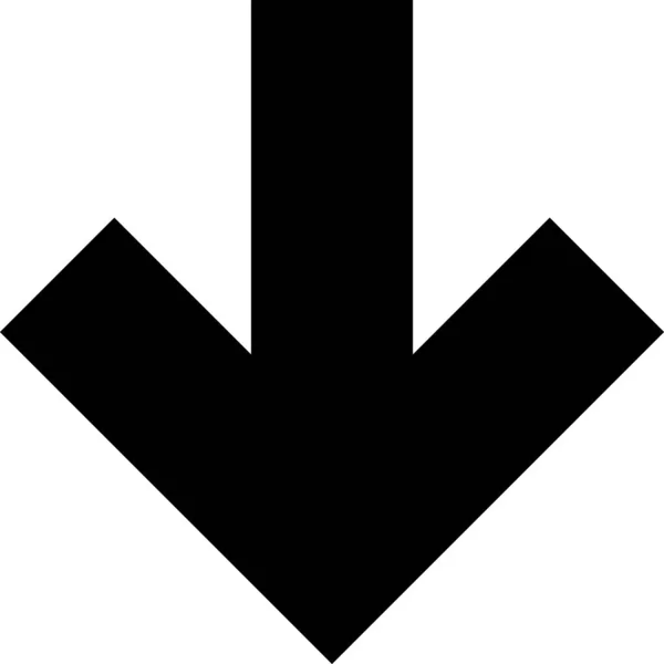 Richtungspfeil Vektorsymbol — Stockvektor