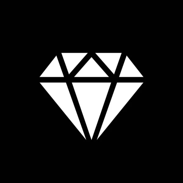 Diamond Vecotr Illustration Jewelry Concept — стоковый вектор