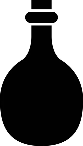 Icono Botella Vector Ilustración — Archivo Imágenes Vectoriales