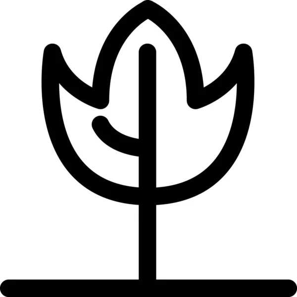 Baum Symbol Vektor Illustration — Stockvektor