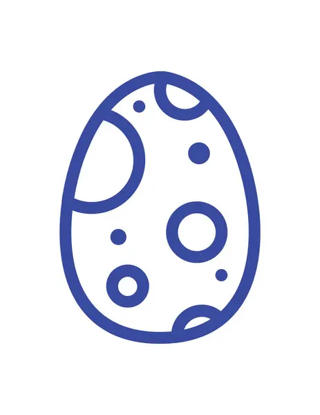 Easter Flat Icon Vector Illustration — Stockový vektor