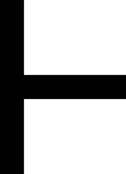 Drapeau Noir Blanc Pays Finlande — Image vectorielle