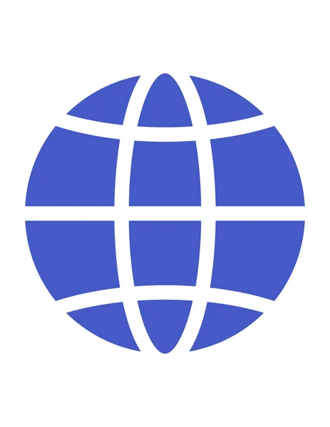 地球のアイコンのベクトル図 — ストックベクタ