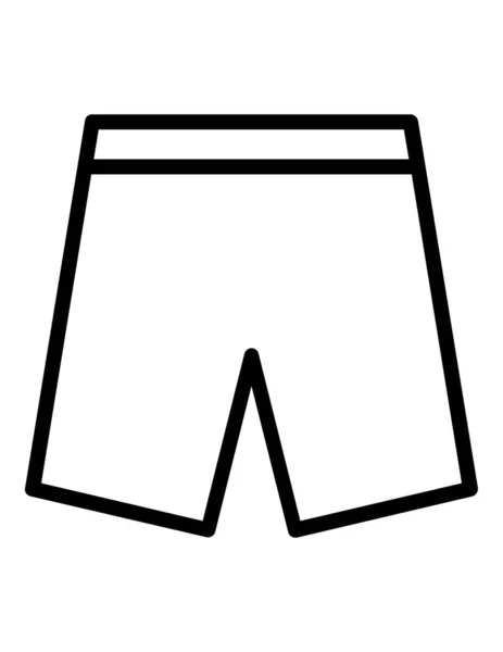 Underwear Icon Vector Illustration — Stock Vector