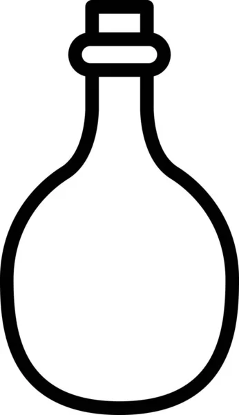 Flasche Symbol Vektor Illustration — Stockvektor