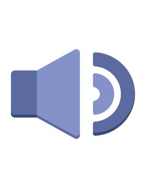 hoparlör vektör illüstrasyonu