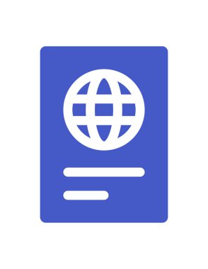 seyahat web simgesi vektör illüstrasyonu