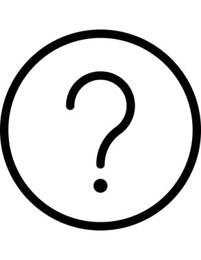 soru ve ünlem işareti vektör simgesi