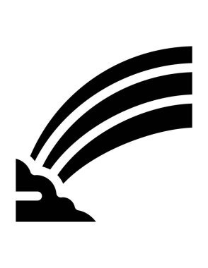 Seyahat ve tatil simgesinin vektör çizimi