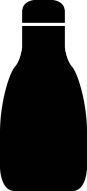 şişe simgesi vektör illüstrasyonu