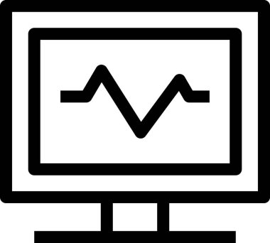 tıbbi ağ simgesi vektör illüstrasyonu