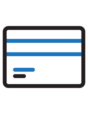 çevrimiçi alışveriş düz simgesi vektör illüstrasyonu