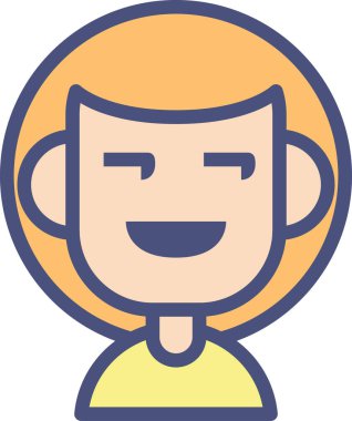 insanlar karakter avatar simgesi vektör illüstrasyonuName