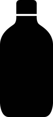 şişe simgesi vektör illüstrasyonu