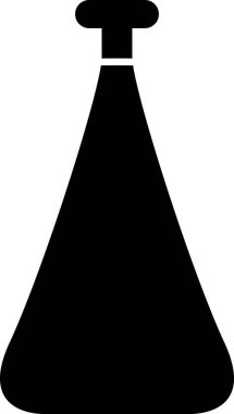 şişe simgesi vektör illüstrasyonu