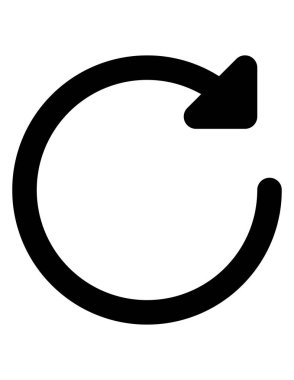 ok düz ikon vektör illüstrasyonu