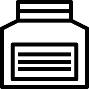 tıbbi ağ simgesi vektör illüstrasyonu