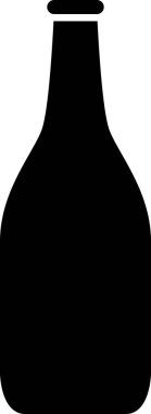 şişe simgesi vektör illüstrasyonu