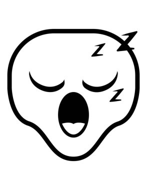 Uzaylı simgesi vektör illüstrasyonu