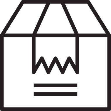 Alışveriş ve ticaret hattı vektör simgesi.