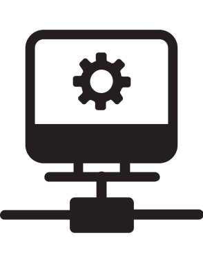 seo ve pazarlama satırı vektör simgesi.