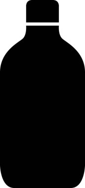 şişe simgesi vektör illüstrasyonu