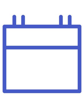 zaman zamanlama simgesi vektör illüstrasyonu