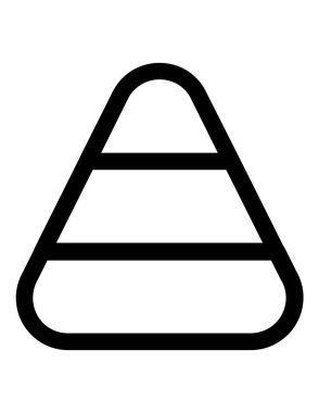 Cadılar Bayramı düz ikon vektör çizimi