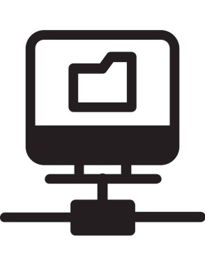 bilgisayar simgesi, vektör illüstrasyonu